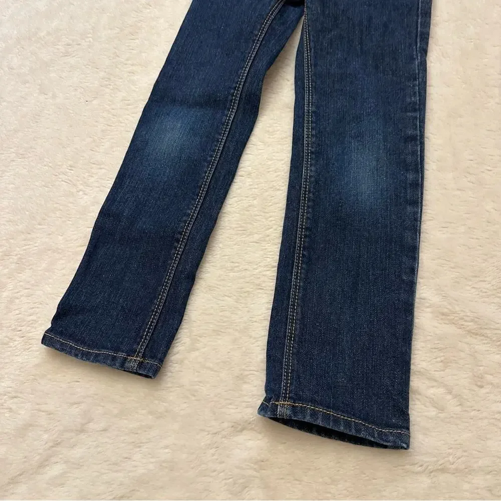 Toddler Girls Skinny Jeans sz 5 adjustable waist tabs Jeans